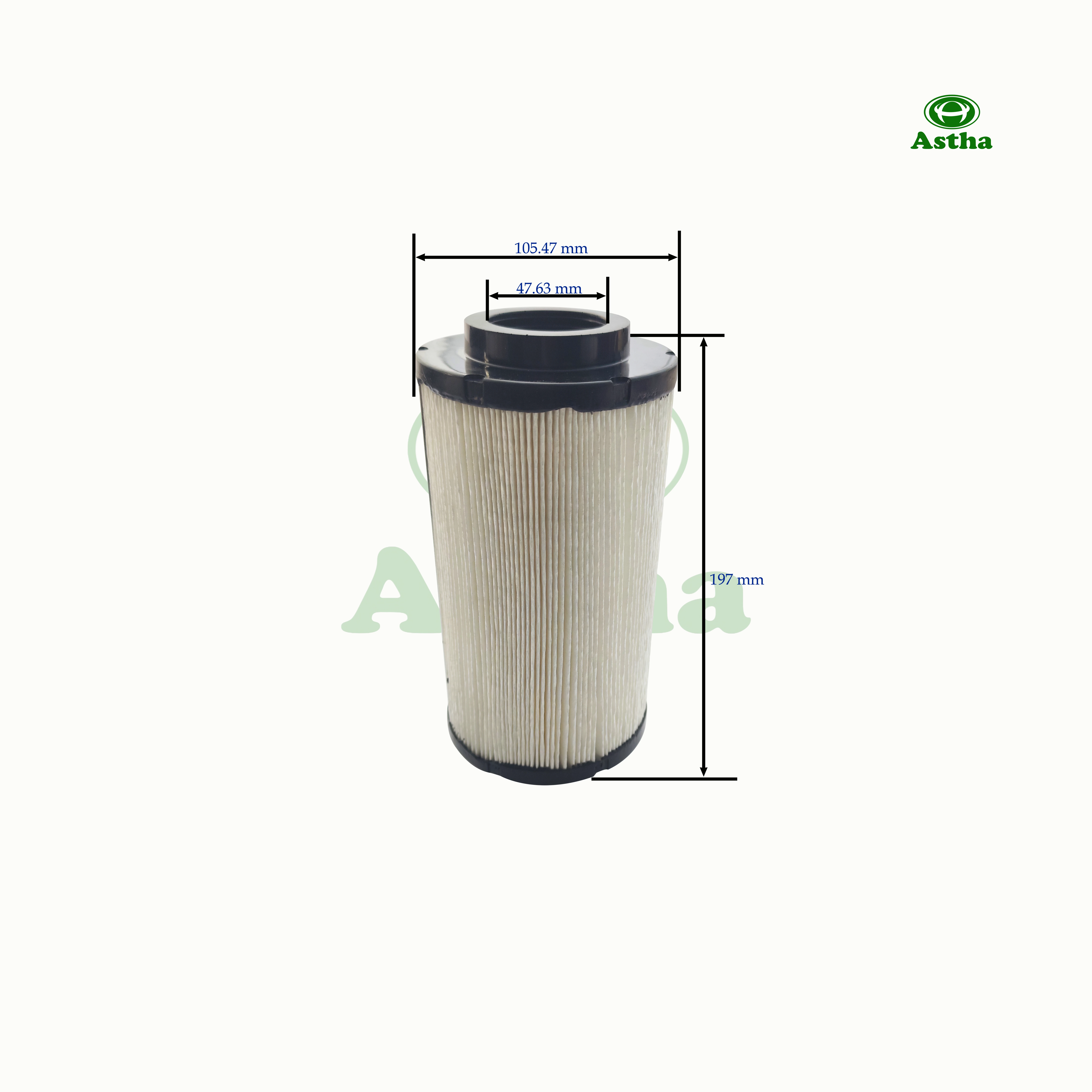 Filter Air PU (White) 3W Bajaj RE-Compact 4St